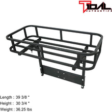 Tidal Black Steel Cargo Basket Fit for 87-18 Wrangler YJ TJ JK