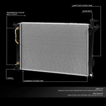 DNA Motoring OEM-RA-13382 13382 Factory Style Aluminum Cooling Radiator Replacement