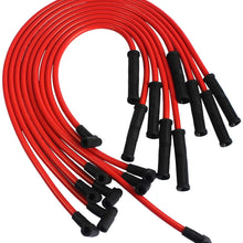JDMSPEED New HEI Distributor With Spark Plug Wires Ignition Combo Kit Replacement For Chevy SBC 350 BBC 454