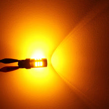 Alla Lighting 7443 LED Bulbs Super Bright T20 Wedge LED 7440 7443 Bulb 54-SMD High Power 4014 Chipsets LED W21W 7443 7440 Amber Yellow Turn Signal Blinker Light Lamp Bulbs Replacement (Set of 2)