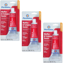 Permatex 80335 Muffler and Tailpipe Sealer, 3 oz. 3-Pack