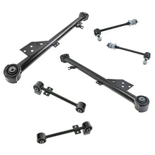 Rear Upper Lower Trailing Control Arm Sway Bar Link Suspension Kit Set 6pc