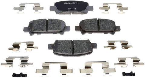 ACDelco 14D770CH Advantage Ceramic Rear Disc Brake Pad Set