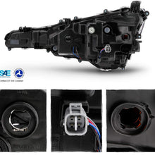 Fits 2020 2021 Toyota Corolla L/LE Model LED DRL OE Projector Headlights Housing - Left Driver Side
