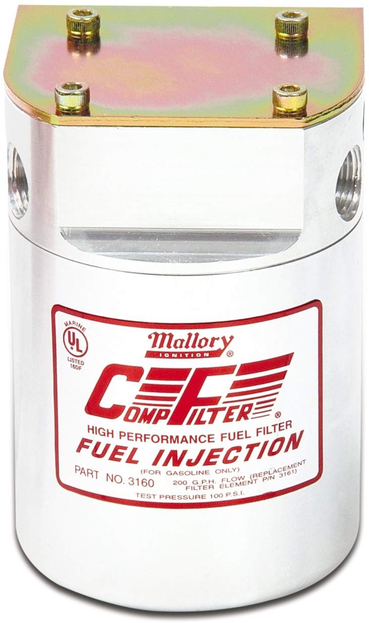 Mallory 29249 125 GPH Fuel Filter