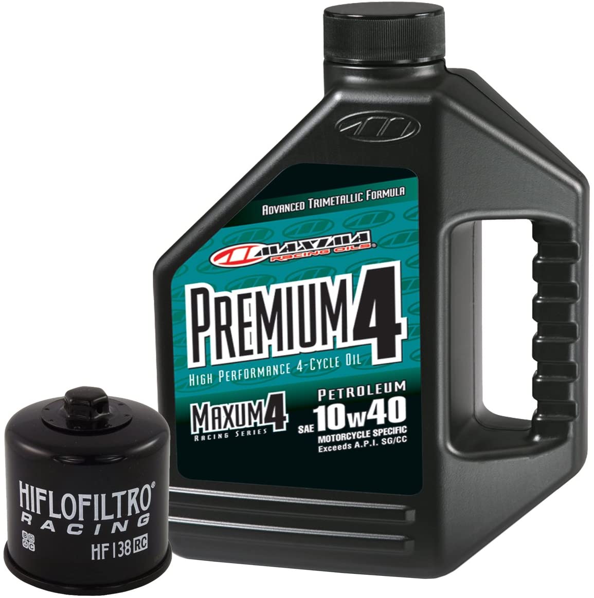 MaximaHiflofiltro PMOCK12 Premium Motorcycle Oil Change Kit for Suzuki V-Strom