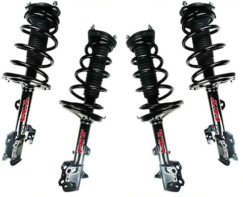 (4) Complete Struts For Front Wheel Drive Only for Toyota HIGHLANDER 08-13STOP LOOK CHECK FITS FRONT WHEEL DRIVE MODELS