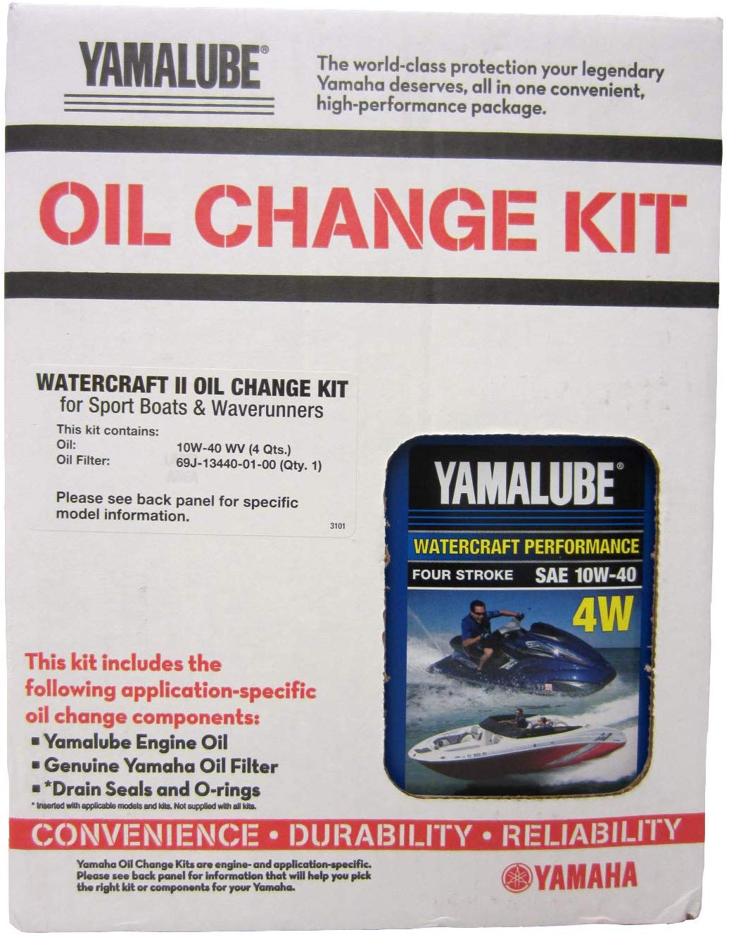 Yamaha LUB-WTRCG-KT-10 WATERCRAFT II OIL CH; LUBWTRCGKT10