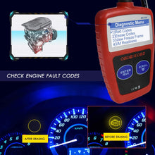 CARXtruck MS309 Universal OBD2 Scanner for All Cars Code Reader OBDII Smog Check Engine Light Diagnostic Scan Tool