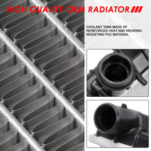 13142 OE Style Aluminum Core Cooling Radiator Replacement for Chevy Camaro SS 6.2L AT 10-11