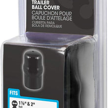 CURT 21801 Black Rubber Trailer Hitch Ball Cover, 1-7/8 or 2-Inch Diameter