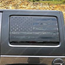 Skull Daddy Graphics JKU Hard top Window Flags to fit Jeep Wrangler 2007-2017 (JKU)