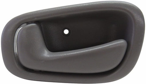 1998-2003 Toyota Corolla, Chevy/Chevrolet Prizm Gray Grey Front OR Rear Inside Inner Interior Door Handle Left Driver Side (1998 98 1999 99 2000 00 2001 01 2002 02 2003 03)
