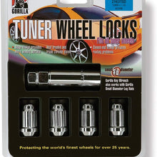 Gorilla Automotive 21631SD Small Diameter Wheel Locks (12mm x 1.50 Thread Size)