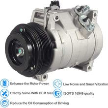 AUTEX AC Compressor & A/C Clutch Compatible with Traverse Compatible with Acadia Compatible with Enclave Compatible with Outlook 3.6L 2007 2008 2009 2010 2011 2012 CO 21625C 15926085 157313