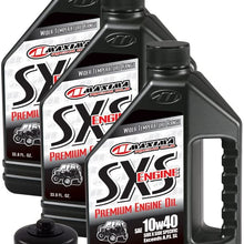 MaximaHiflofiltro SXSPEOCK007 SXS Premium Side x Side Engine Oil Change Kit for Yamaha Rhino 700, 3 L