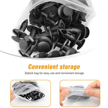 GOOACC Nylon Bumper Fastener Rivet Clips Car Door Clip Panel Audio Video Dashboard Dismantle Kits Installer Pry Tool (40PCS Fastener Rivet Clips)