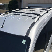 Aluminum Rack System Fits Nissan NV200 Roof Rails + Cross Bars 2 Rack 2013++ (Silver)