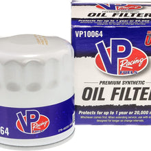 VP Racing VP2876 20,000 Mile Premium Full Synthetic Oil Filter