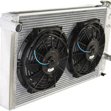 3 Row Performance RADIATOR+10" Fans for 82-02 S10 V8 Conversion ONLY
