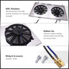 AJP Distributors Replacement Upgrade JDM Manual MT Transmission Aluminum Radiator Fan Shroud Cover Set Kit Dual Cooling System For 350Z For G35 2003 2004 2005 2006 2007 03 04 05 06 07