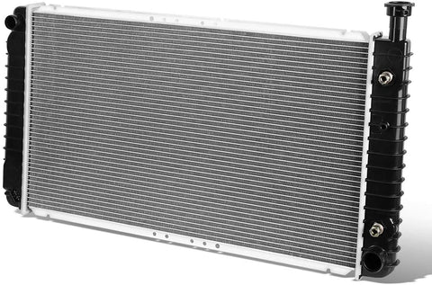 2044 Factory Style Aluminum Radiator Replacement for 96-02 Chevy Express/GMC Savana 4.5L/5.0L/5.7L AT