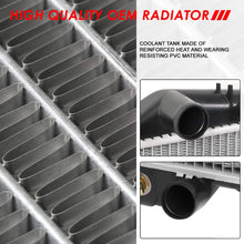 1571 OE Style Aluminum Core Radiator Replacement for Honda Passport Isuzu Rodeo Vehicross V6 93-01