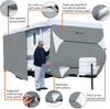 Classic Accessories Over Drive PolyPRO3 Deluxe Travel Trailer Cover or Toy Hauler Cover, Fits 24' - 27' RVs (73463)