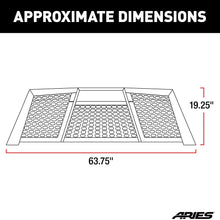 ARIES 1110114 Switchback Black Aluminum Truck Headache Rack Cab Protector, Select Toyota Tacoma