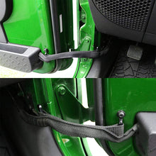 Door Limiting Straps for Jeep Wrangler JK JKU 2007-2018 Smart Strap Black(2 PCS)