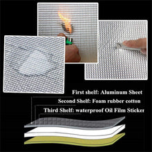 SHINEHOME Heat Shield Sound Deadener Deadening Heat Insulation Mat Noise Insulation and Dampening Mat Heat Proof Mat 72 inches x 40 inches 6mm 236mil