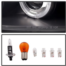 Spyder Auto 5011596 LED Halo Projector Headlights Black/Clear