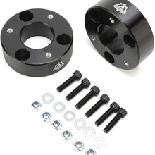 AA Ignition Front Leveling Kit 2.5" Inches - Fits 2006-2018 Dodge Ram 1500 Pickup Truck 4 Wheel Drive 4WD, 4x4 - Front Strut Spacers Lift 2 1/2 Inch - Forged Aircraft Aluminum Billet Construction