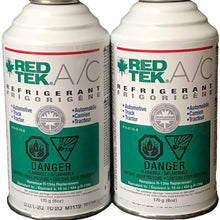 2 Cans - REDTEK A/C Refrigerant (6 Ounce Can)