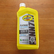 Mopar 6 Quarts of Pennzoil Platinum Full Synthetic Dexos SAE 0W-20 Oil