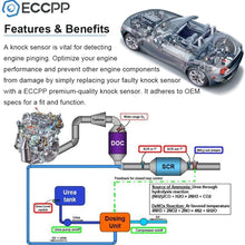 ECCPP Knock Detonation Sensor compatible with 2002 2003 2004 Infiniti Q45 2000-2004 Nissan Altima 2001-2002 Nissan Pathfinder 22060-2Y000