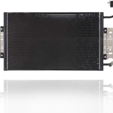 A-C Condenser - PACIFIC BEST INC. For/Fit 97-01 Chevrolet Malibu 97-99 Oldsmobile Cutlass 99-01 Alero Pontiac Grandam - Without Receiver & Dryer - 52495849 Premium Parts-Certified