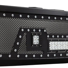 Paramount Automotive 48-0844 Evolution Black Stainless Steel Wire Mesh Packaged Grille