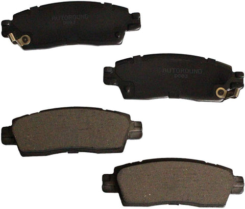 Autoround Ceramic Brake Pad Set D883