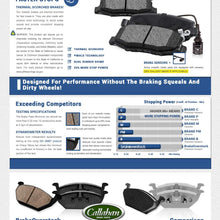 CRK13507 FRONT 293 mm Premium OE 5 Lug [2] Brake Disc Rotors + [4] Metallic Brake Pads