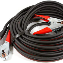 Forney 52873 Twin Cable Battery Jumper Cables, Heavy Duty Number 4, 25-Feet