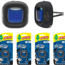 Little Trees New Car Scent Air Freshener | Vent Liquid Provides Long-Lasting Fragrance for Auto or Home, 4 Pack