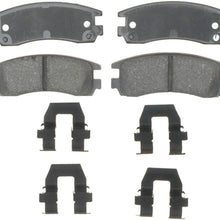ACDelco 17D698CH Professional Ceramic Rear Disc Brake Pad Set