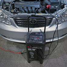 Schumacher SC1309 6/12V Wheeled Automatic Battery Charger and 40/200A Engine Starter with Advanced Diagnostic Testing