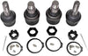 A-Team Performance Super Greasable Duty 2 x K8607T Lower Ball Joints and 2 x K80026 Upper Ball Joints Compatible with XRF Ford Excursion 4X4 F250 F350 1999-2006
