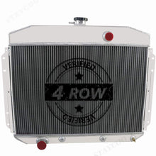 CoolingSky 4 Row All Aluminum Radiator for 1961-1964 Ford F-100 F-250 F-350 Pickup Truck V8 Engines