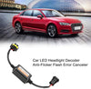 Aramox LED Decoder,880/H11 Car LED Headlight Decoder Anti-Flicker Flash Error Canceler LED Anti-Flicker Decoder