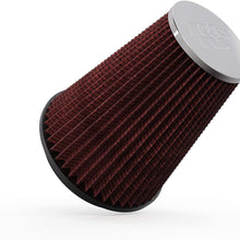K&N Universal Clamp-On Air Filter: High Performance, Premium, Washable, Replacement Filter: Flange Diameter: 6 In, Filter Height: 9 In, Flange Length: 0.625 In, Shape: Round Tapered, RC-5046