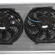 3 Row Performance RADIATOR+10" Fans for 82-02 S10 V8 Conversion ONLY