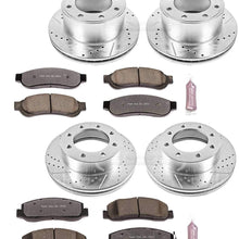 Power Stop K5575-36 Front & Rear Z36 Truck and Tow Brake Kit